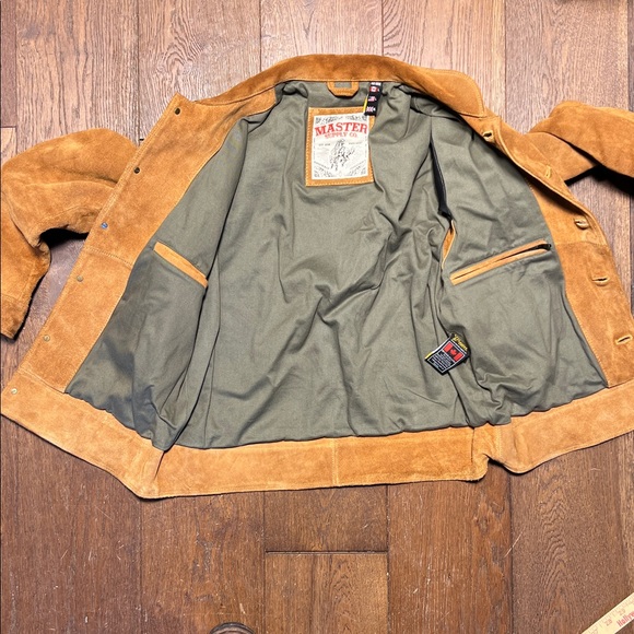 Master Supply Company Rough-out Heavy Suede Jacket - Picture 13 of 16
